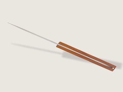 6 Deejo de table Prestige Serrated, Bois corail