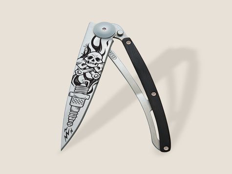 Deejo 37g, Ebène / Biker
