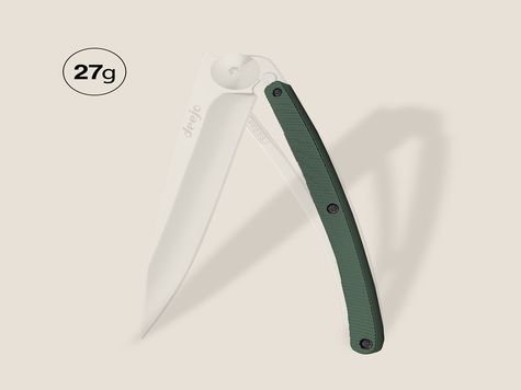 Manche aluminium kaki, pour Deejo 27GR