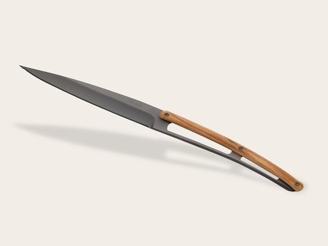 6 Deejo de table Prestige Serrated, Olivier