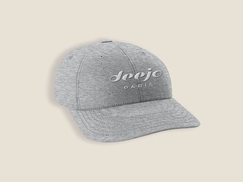 Casquette baseball Deejo, Grise